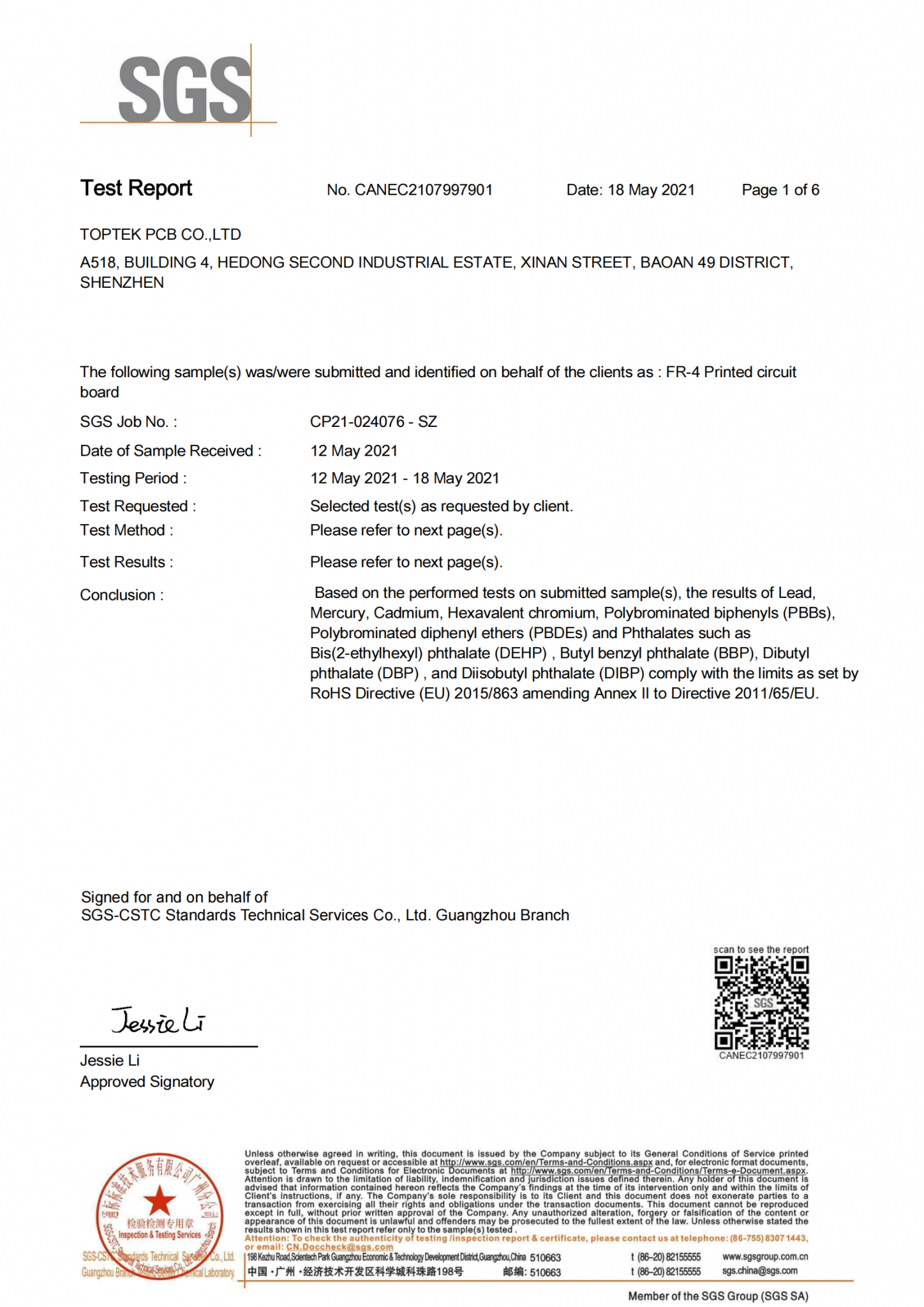 Certificate Printed Circuit Boards ‖ Global PCB Solutions ‖ Toptek PCB